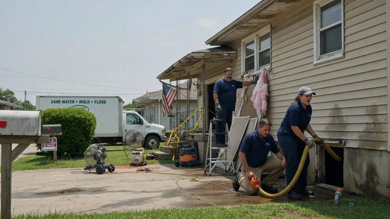Water Damage Repair in Cedar Grove, TN near me